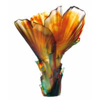 Ваза для цветов "Palm" большая (h=52) Daum (Лимитированная серия 388 экз.) 03458