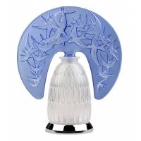 Лампа настольная синяя "Hirondelles" H=34,4 Lalique 10649000