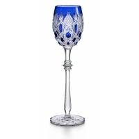 Бокал для вина синий №3 "Tsar" Baccarat 1499152