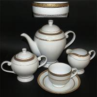 Чайный сервиз на 6 персон "Квадрат" Glance F06-051G-15