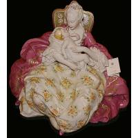 Статуэтка "Дама с малышом" Porcellane Principe 1098/PP