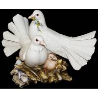 Статуэтка "Пара голубей" Porcellane Principe 717/PP