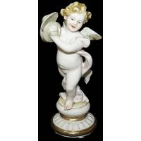 Статуэтка "Ангел с тарелками" Porcellane Principe 1053/PP