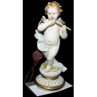Статуэтка "Ангел с флейтой" Porcellane Principe 1052/PP