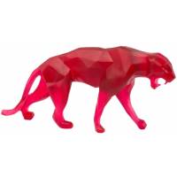 Статуэтка "Пантера дикая" красная Daum (Лимитированная серия 375 экз) 05335-2