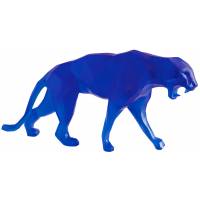 Статуэтка "Пантера дикая" синяя Daum (Лимитированная серия 99 экз) 05323-1