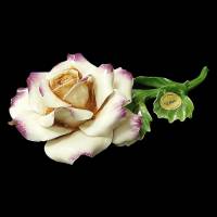 Декоративная роза Artigiano Capodimonte 0210/11/cream