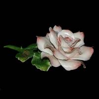 Декоративная роза Artigiano Capodimonte 0210/14/pink