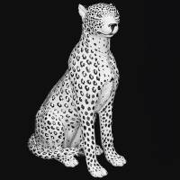 Статуэтка "Леопард" Ahura S1843/BPM