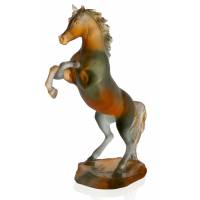 Статуэтка "Гарцующий конь" янтарно-серая Daum (Лимитированная серия 125 экз.) 05585-2