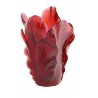 Ваза для цветов "Tulipe" красная Daum 05213-5