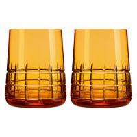 Набор из 2-х желтых стаканов для воды "Graphik" (h=10) Christofle 07946350
