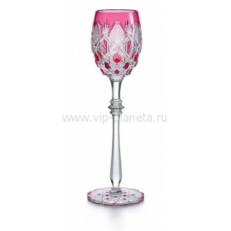 Бокал для вина розовый №3 "Tsar" Baccarat 1499155