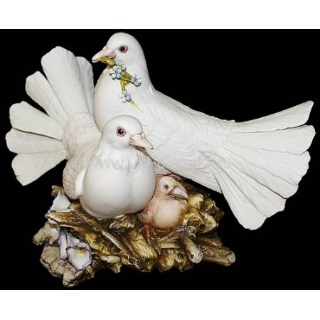 Статуэтка "Пара голубей" Porcellane Principe 717/PP