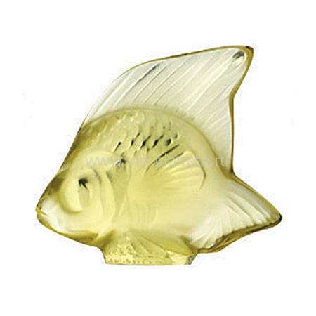 Статуэтка "Рыбка" желтая Lalique L3002400