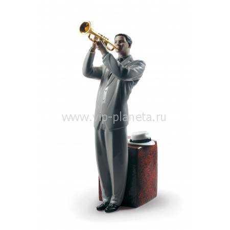 Статуэтка "Джазовый трубач" Lladro 01009329