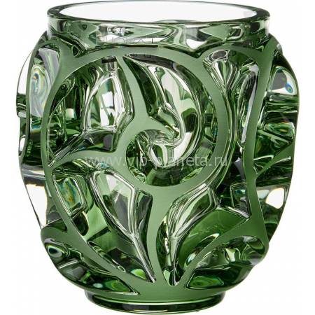 Ваза для цветов зелёная (малая) "Tourbillons" Lalique 10571400
