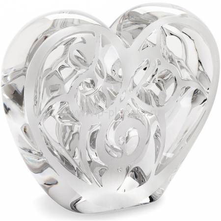 Статуэтка "Сердце" прозрачное Lalique 10492200