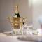 Ведро для шампанского с золотым декором "Harcourt" Baccarat 1893681