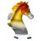 Голова Арабской лошади серо-коричневая "Cheval" Daum 05163