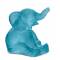 Статуэтка "Слонёнок сидячий" синий Daum 05136-2/C