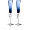 Набор из 2-х темно-синих бокалов для шампанского "Mille Nuits" Baccarat 2811226