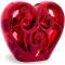 Статуэтка "Сердце" красное Lalique 10492300