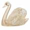 Статуэтка "Лебедь" с головой вверх золотой Lalique 10584500